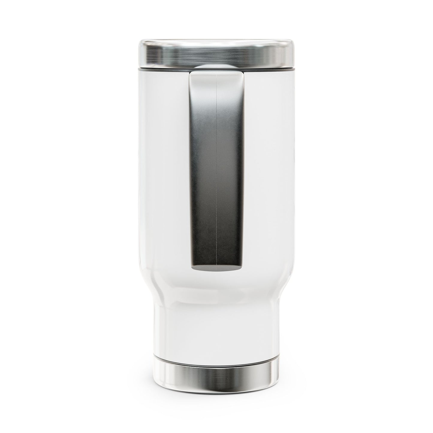 Stainless Steel Travel Mug with Handle, 14oz - Public Safety