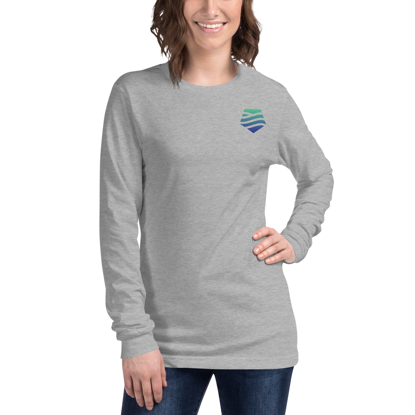 Unisex Long Sleeve Tee (Double-sided)