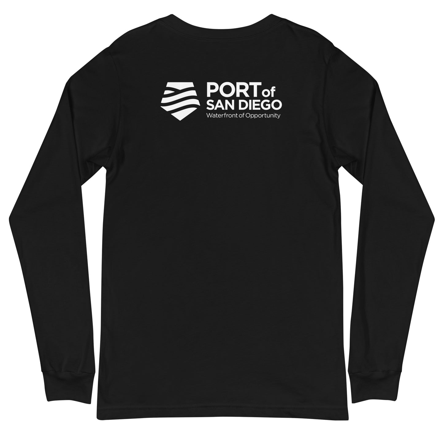 Unisex Long Sleeve Tee (Double-sided)