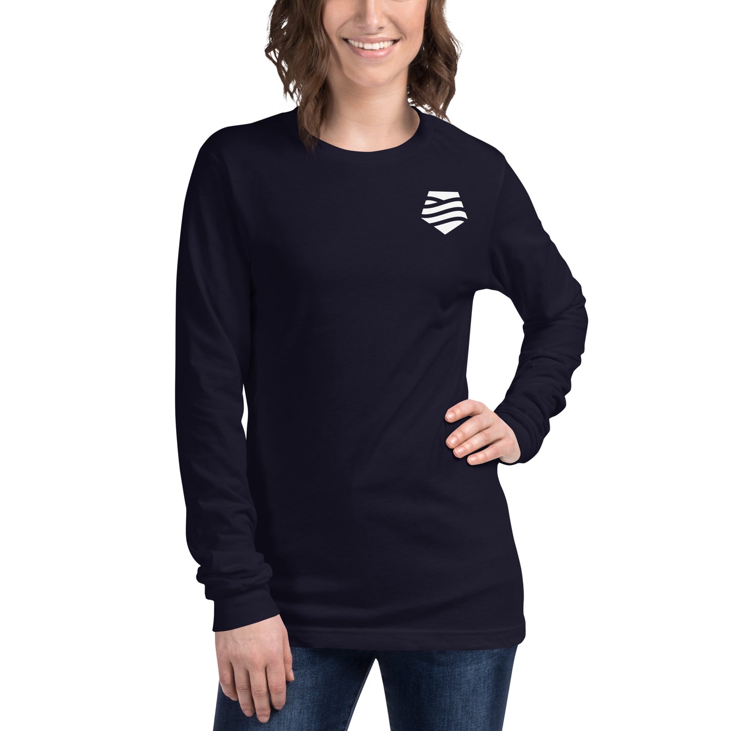 Unisex Long Sleeve Tee (Double-sided)